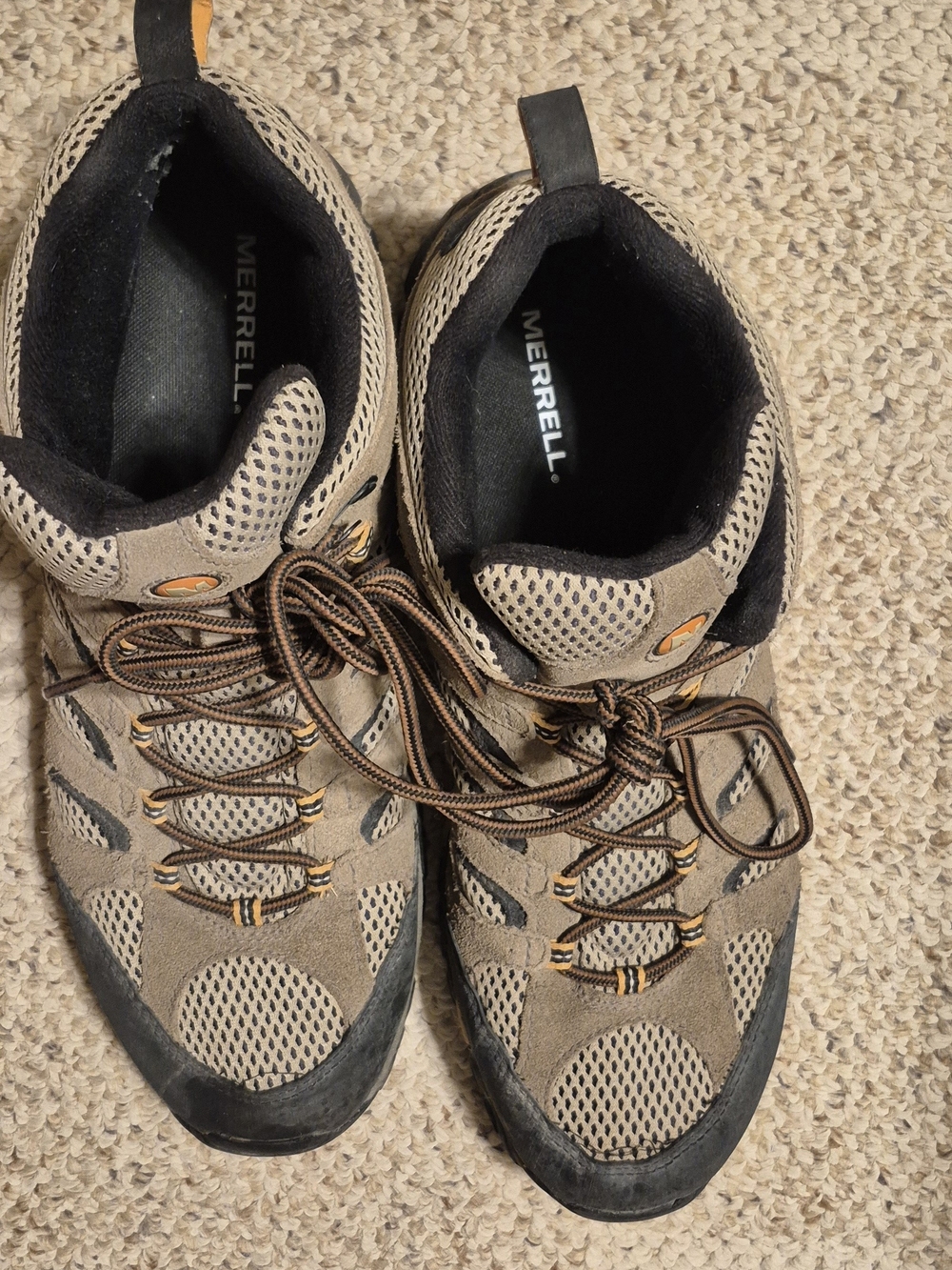 Merrell Men’s Tan Hiking Shoes